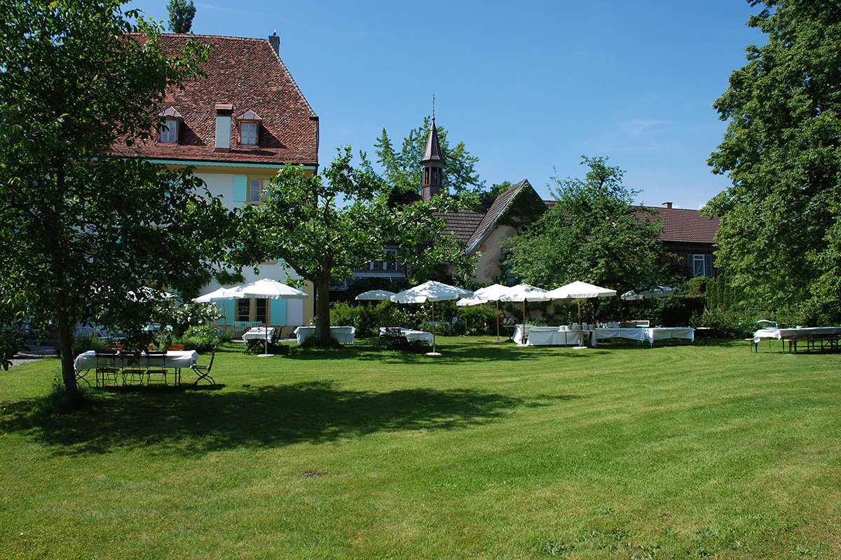 Château Ueberstorf Jardin pour séminaires