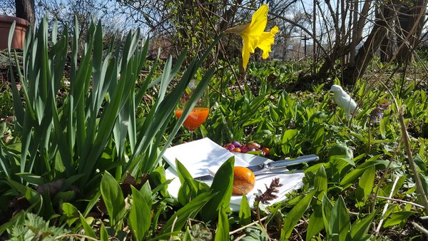 Osterhasenmeeting am Ostersonntag