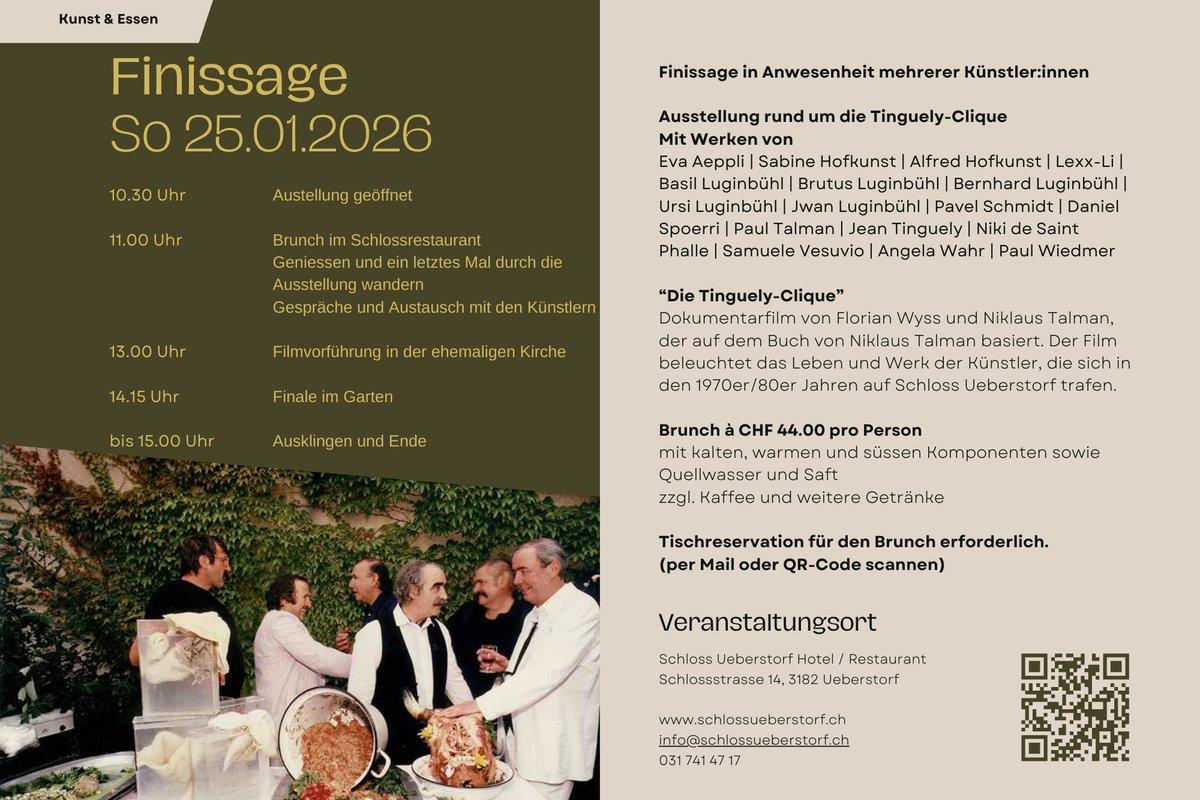 Finissage | 25.01.2026